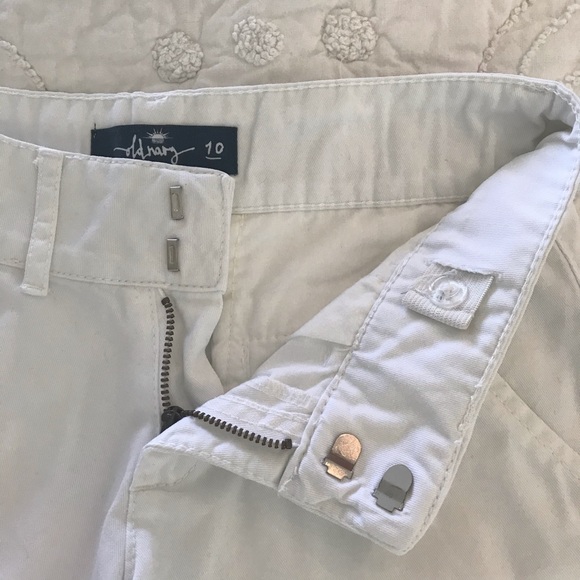 Old Navy Girls white cotton shorts size 10 - Picture 4 of 6